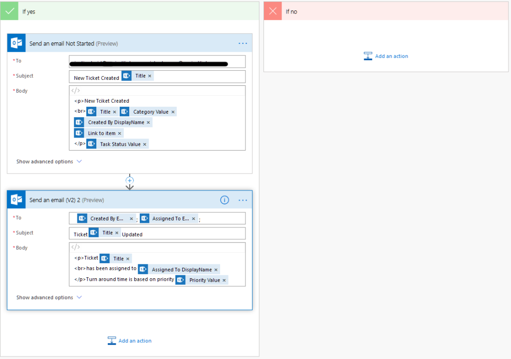 Ticket System Help Desk Power Apps