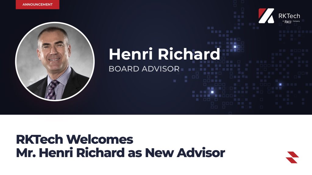 RKTech Welcomes Mr. Henri Richard as New Advisor